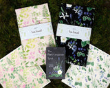 Night Garden Tea Towel - Organic Cotton Towel