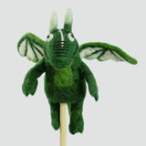 Felt Finger Puppets  - Dragon