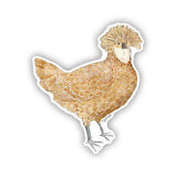 Polish Chicken Vinyl Sticker