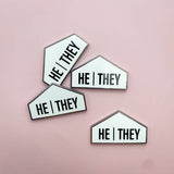 Pronoun + Flag Set Bulk Badges Pronouns Section