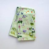 Wildflowers Tea Towel - Organic Cotton Kitchen Towel