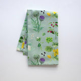 Kitchen Garden Tea Towel - Organic Cotton Kitchen Towel