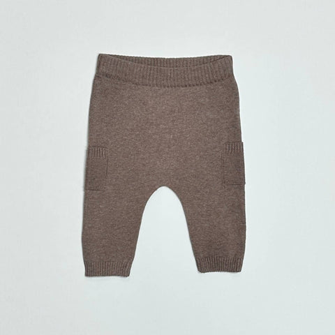 Organic Cotton Sweater Knit Pants