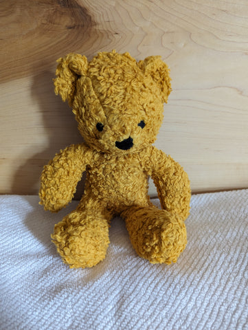 Sherpa Baby Bear - Honey Mustard - Bears For Humanity