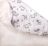 Organic Cotton Horse & Bird Baby Hooded Towel