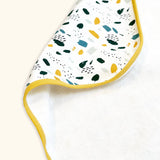 Organic Cotton Bloom Print Baby Hooded Towel