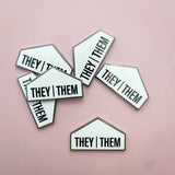 Pronoun + Flag Set Bulk Badges Pronouns Section