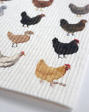 Chicken Sponge Cloth - Eco-Friendly Cellulose Dish Cloth